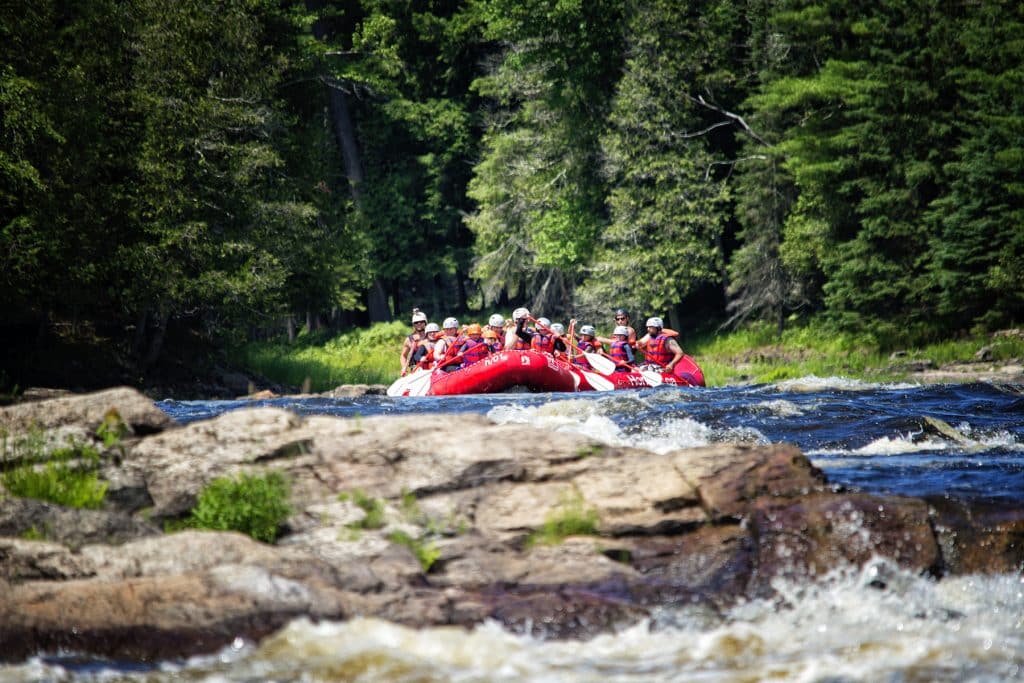 Horizon X - Rafting sur la rivière des Outaouais